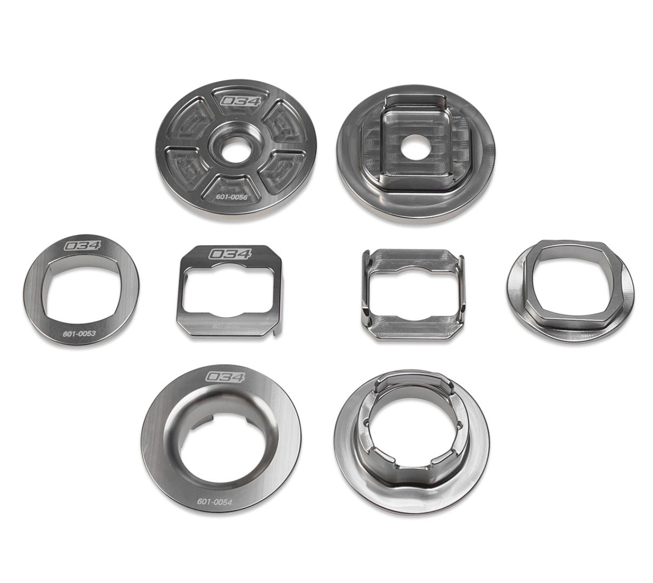 034Motorsport Billet Rear Subframe Mount Insert Kit BMW F2X/F3X Chassis