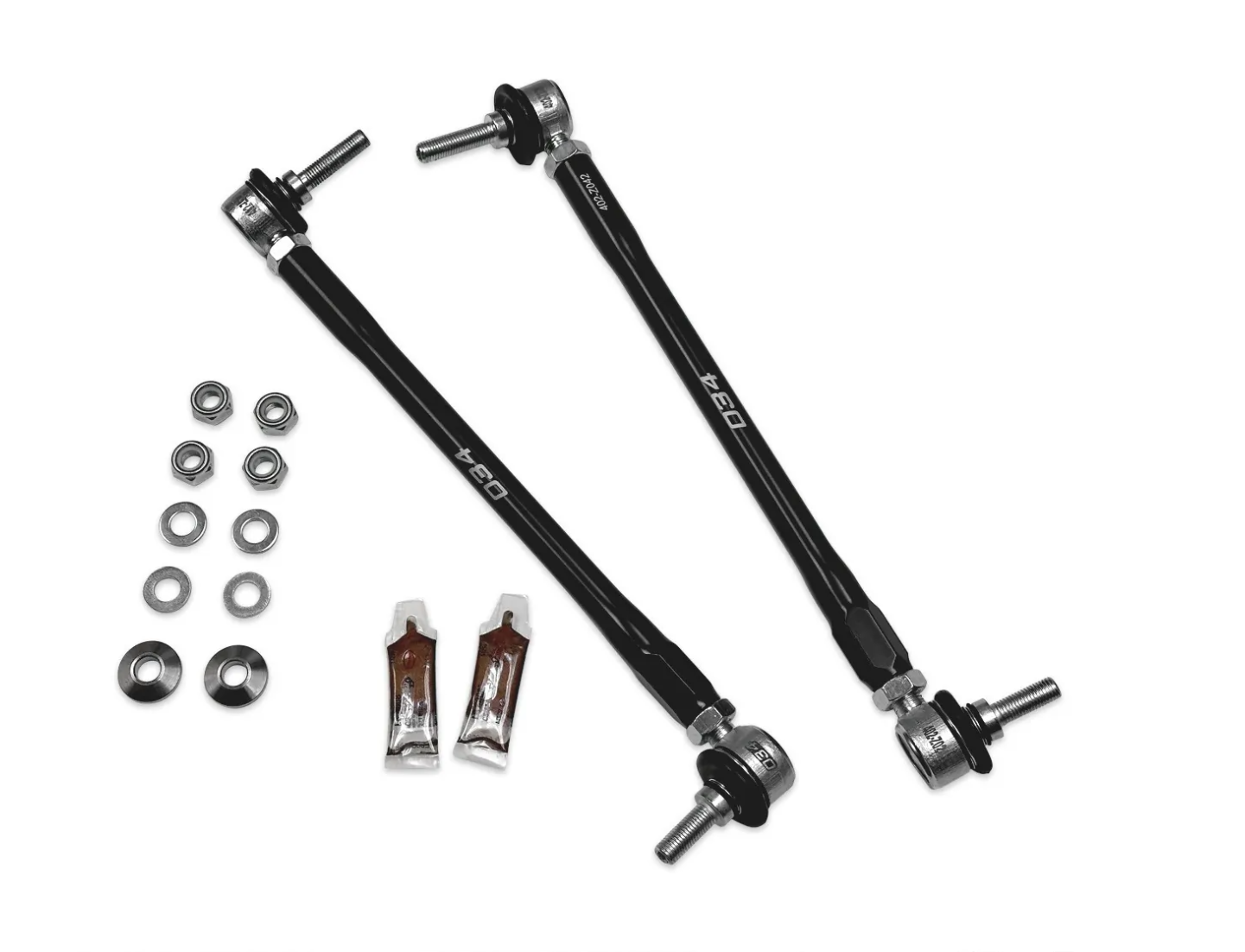 034Motorsport Dynamic+ Billet Adjustable Front Sway Bar End Links - BMW E8X/E9X M