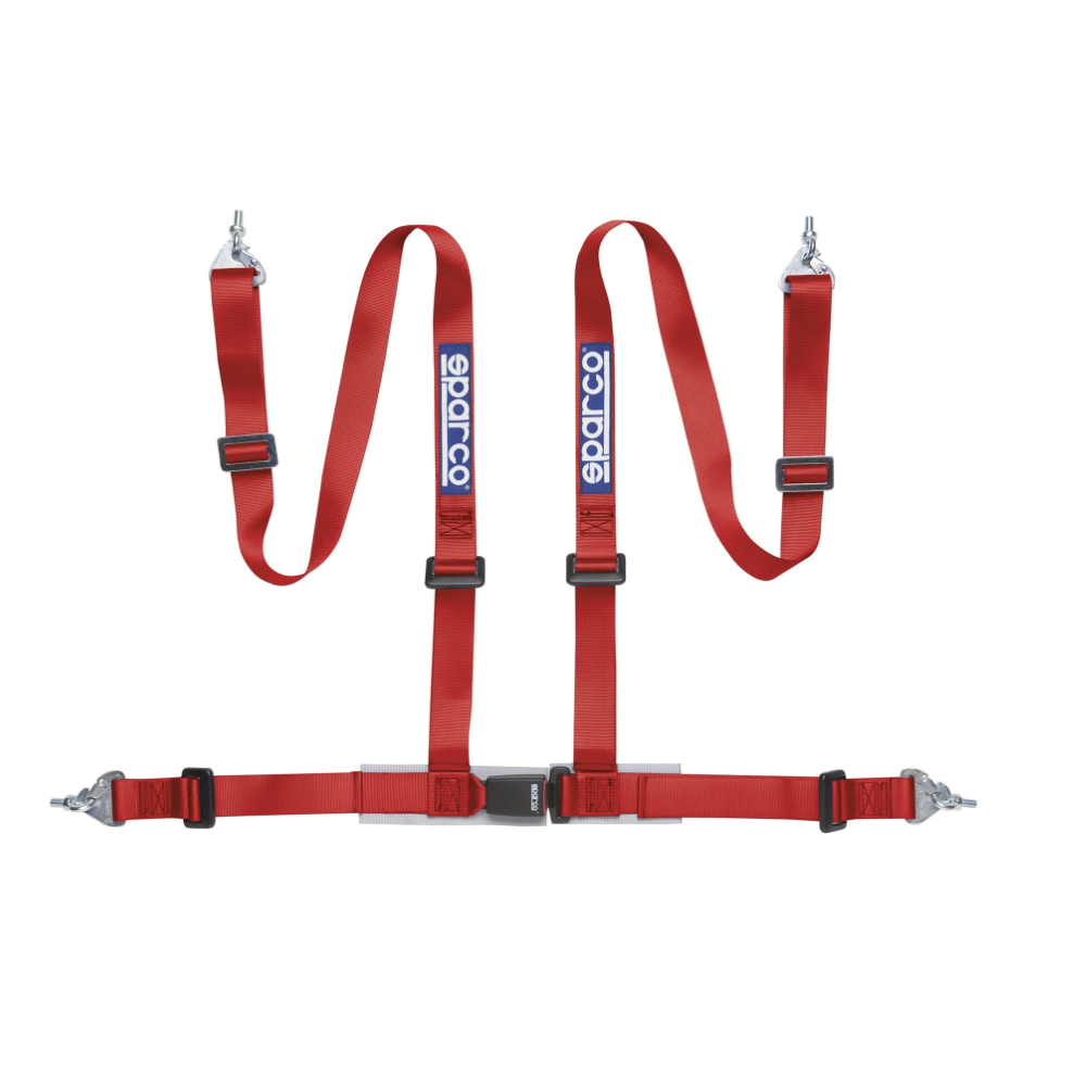Sparco Street Series 2" 4-Point Snap-In Harness