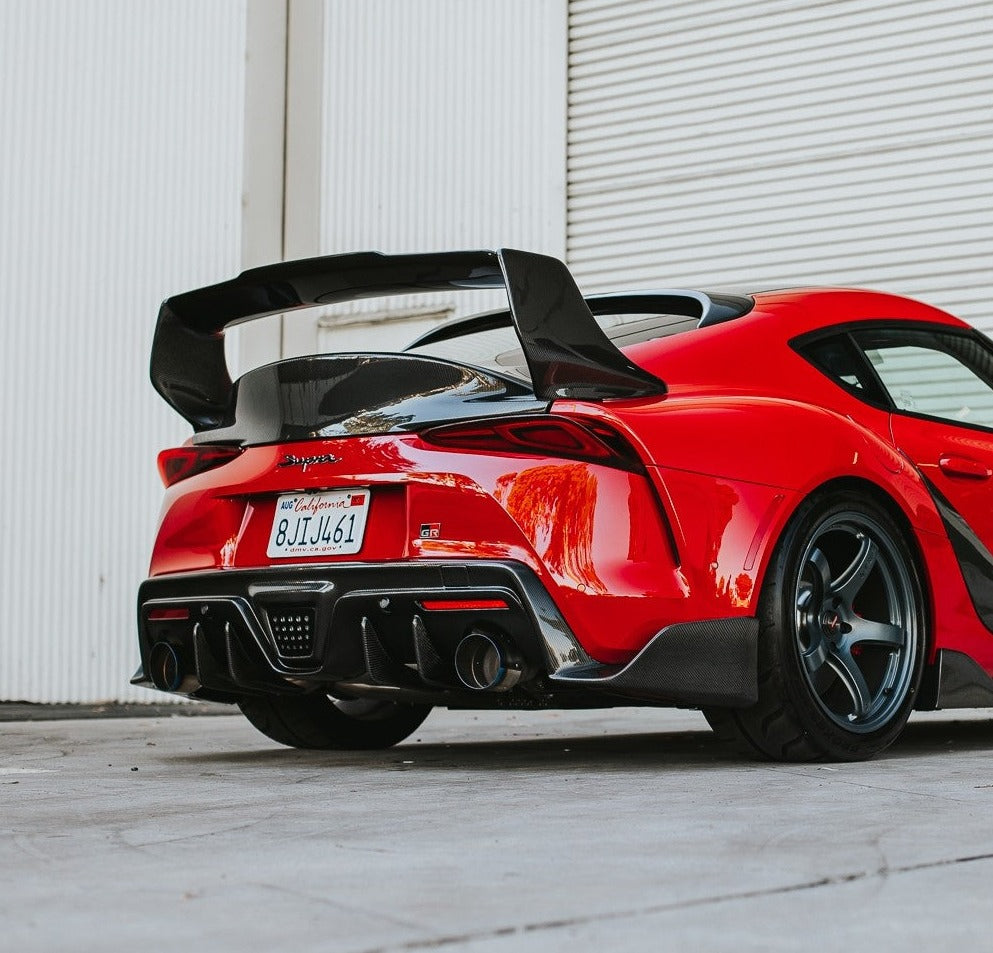 SEIBON TD-Style Carbon Fiber Rear Spoiler - A90/A91 Supra