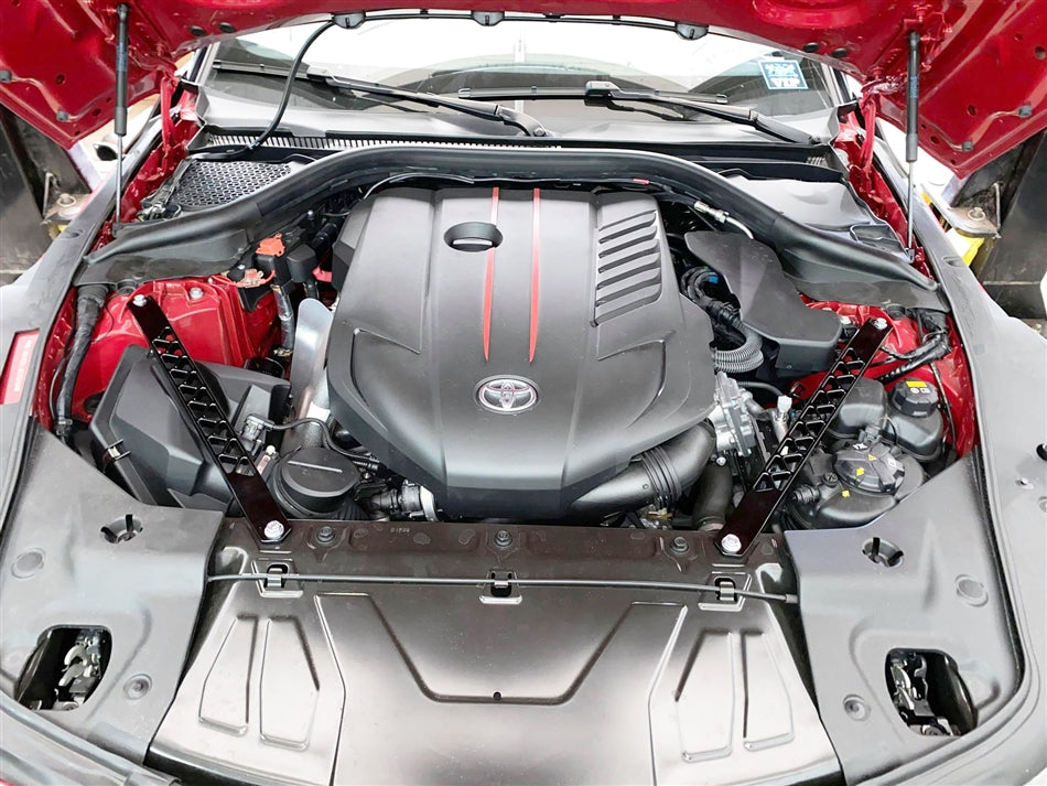 Torque Solution Strut Cross Braces - A90/A91 Supra