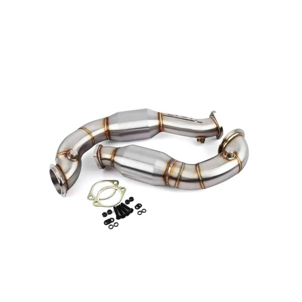 VRSF Cast Stainless Downpipes E82 · E90 · E92 N54 RWD