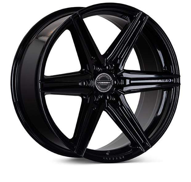 Vossen 20X9.5 - ET -08 TO +25 - DEEP Vossen HF6-2 in Gloss Black HF62-20X950-08-D-GB