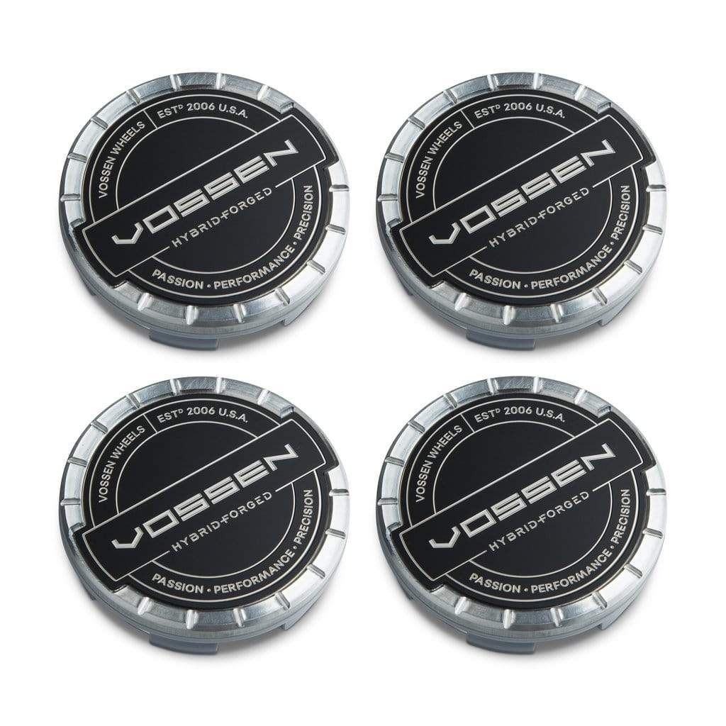 Vossen Hybrid Forged Billet Sport Cap Set For VF & HF Series Wheels (Gloss Clear)