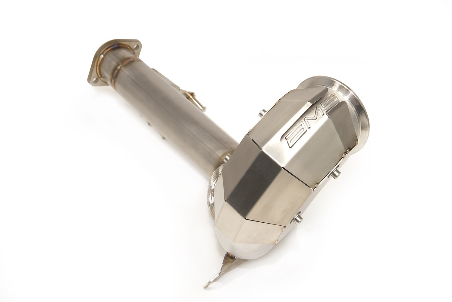 AMS Performance Street Downpipe With GESI Catalytic Converter - MK7/MK7.5 Golf R