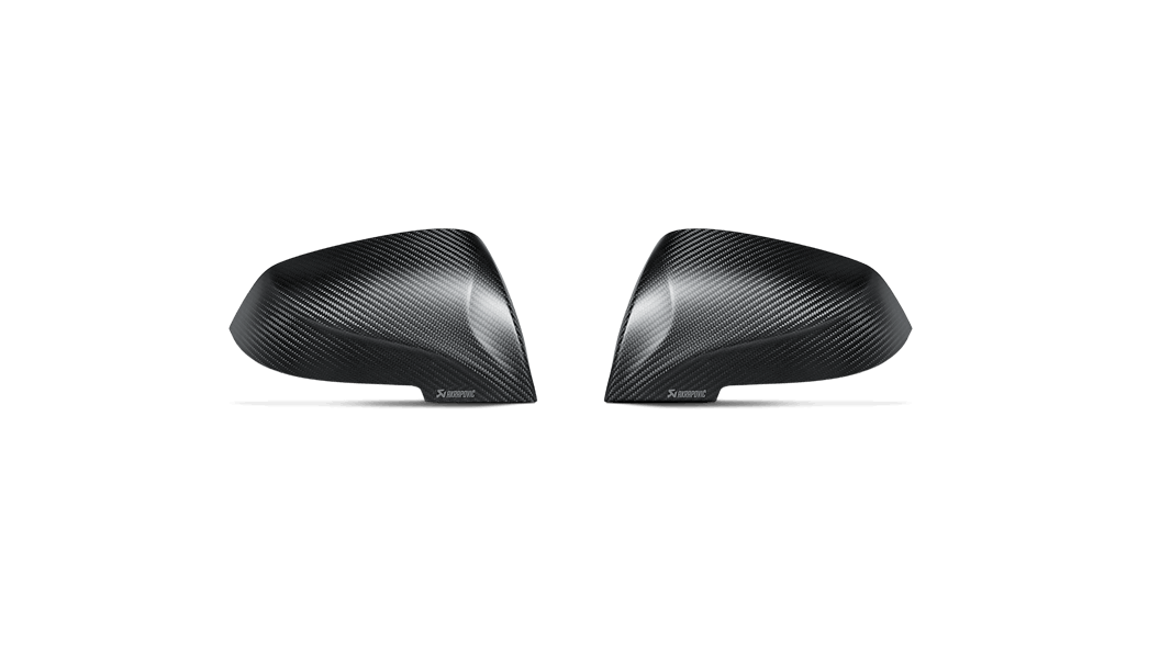 Akrapovic Carbon Fiber Mirror Cap Set - BMW F87 M2