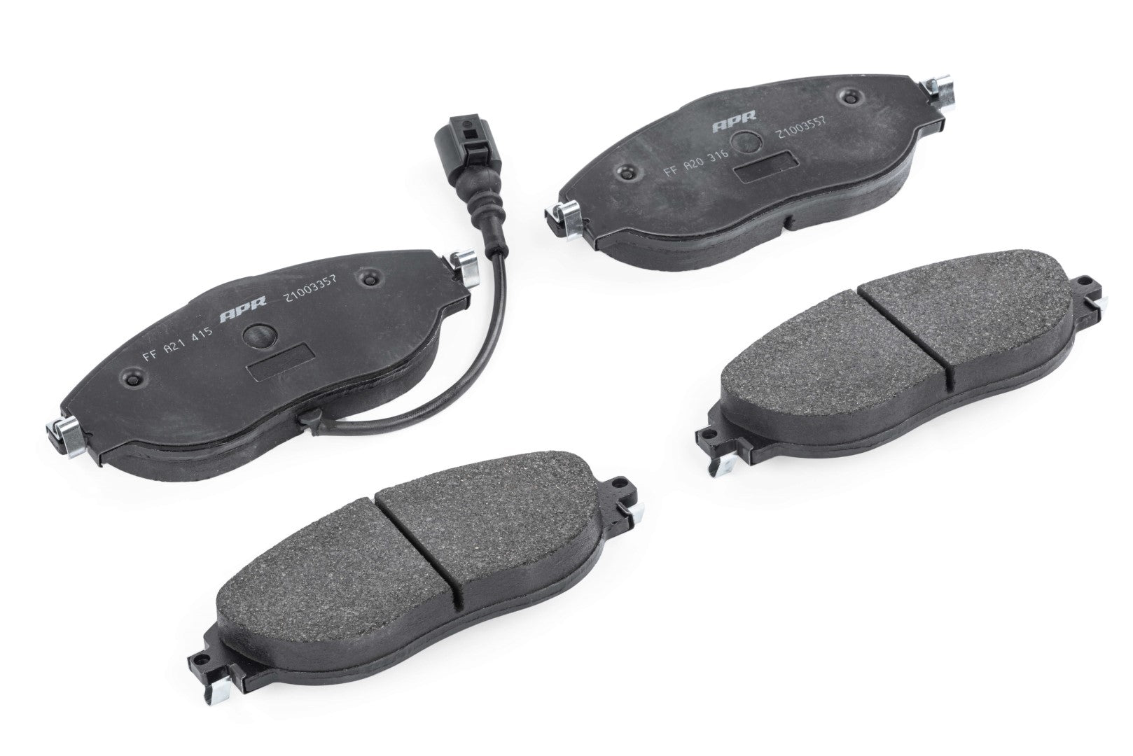 APR Brake Pads - Front (8V S3, MK7 GTI w/Performance Package, MK7 R, MK7 Jetta GLI. Arteon)