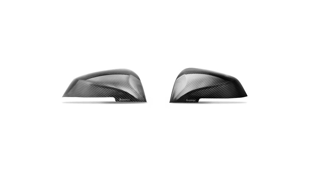 Akrapovic Carbon Fiber Mirror Cap Set - BMW F87 M2