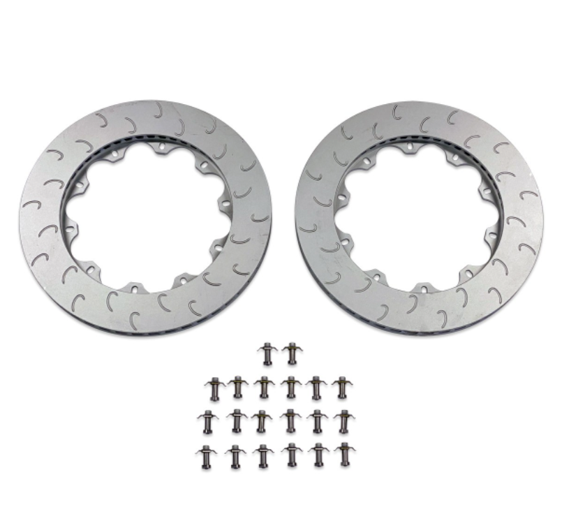 034Motorsport Replacement 350mm Rear Rotor Ring Set - VW/Audi MQB