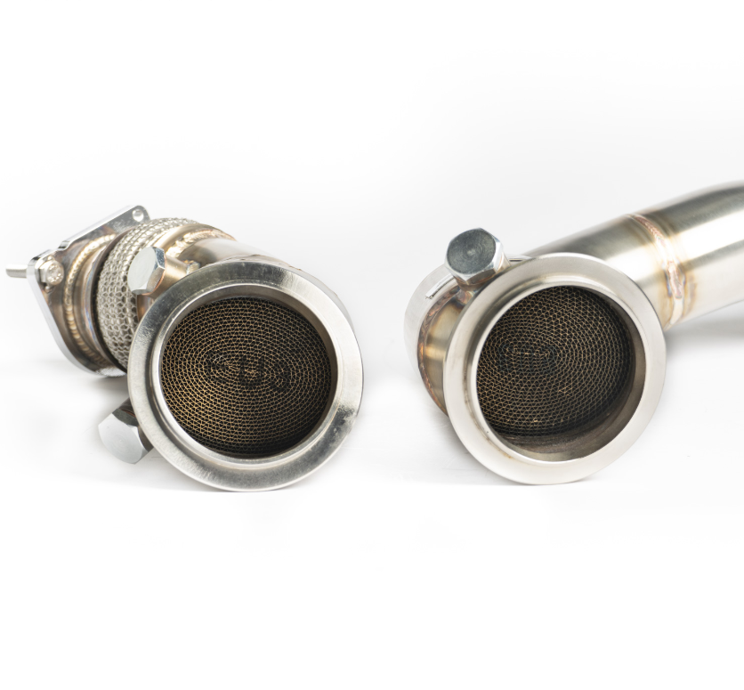 CTS Turbo 3" Stainless Steel High-Flow Cats - BMW F80/F82/F87 M3/M4/M2 Competition S55