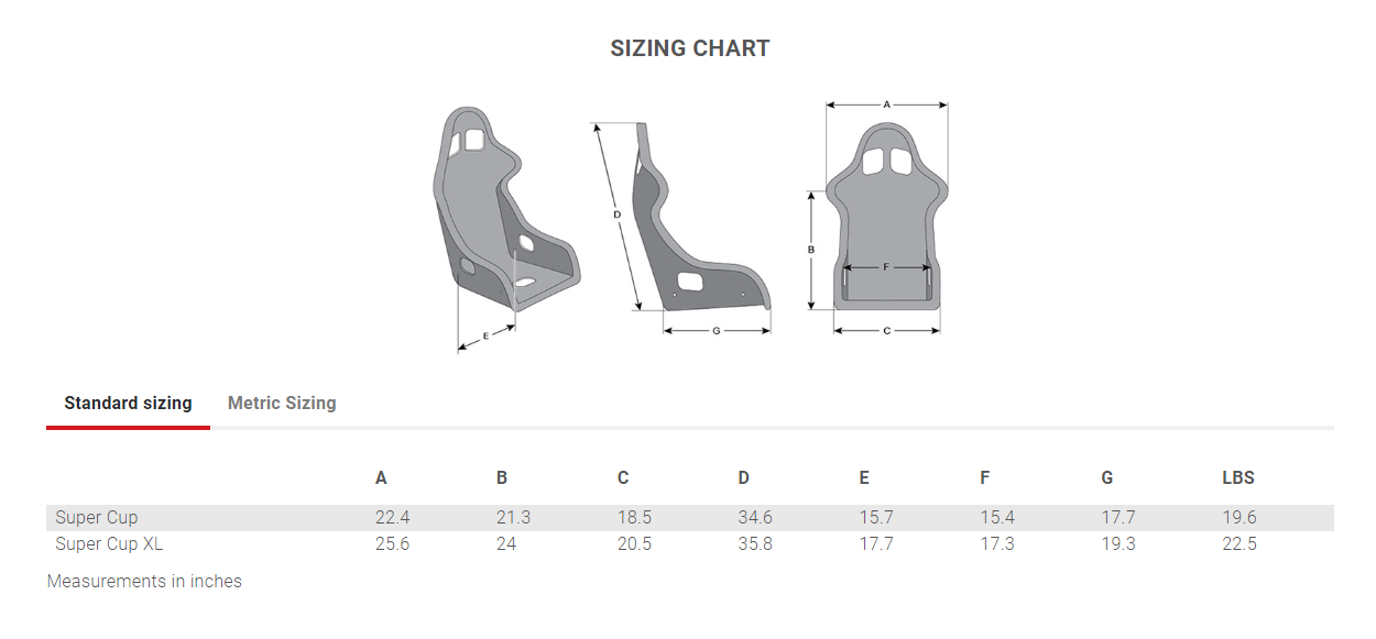 MOMO Super Cup Seats