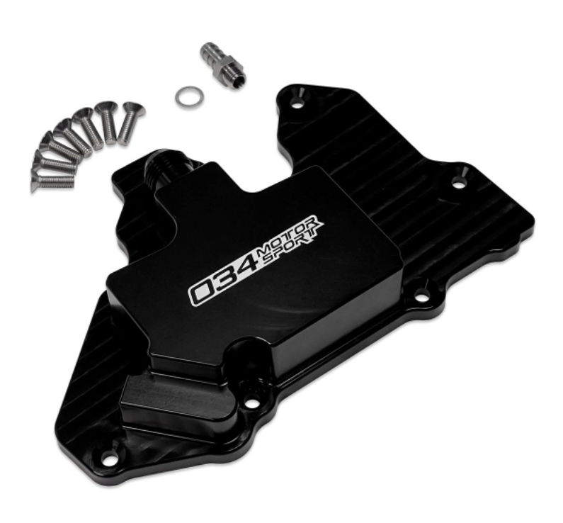 034Motorsport Valve Cover Breather Assembly - 8V/8V.5 A3/S3 & MK7/7.5 GTI/Golf R