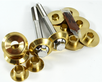 TYROLSPORT Deadset Rigid Subframe Collar Kit - VW MK5/MK6, Jetta GLI