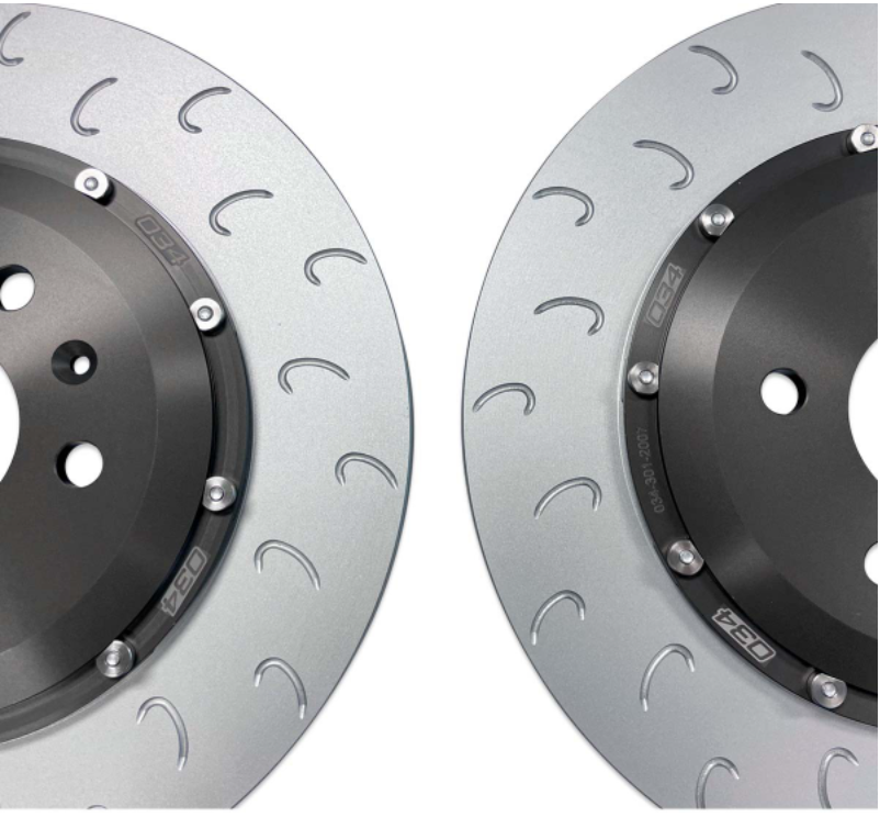 034Motorsport 2-Piece Floating Rear Brake Rotor Upgrade Kit - B8/B8.5 S4/S5