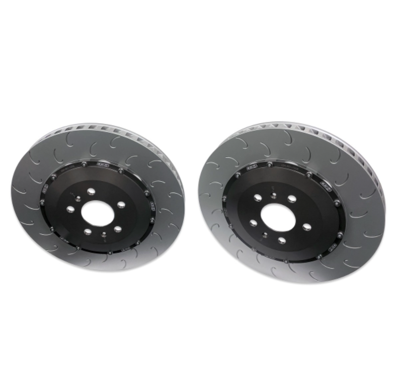 034Motorsport 2-Piece 356x32mm Floating Rear Brake Rotor Upgrade Kit - Audi R8 Gen 1/1.5