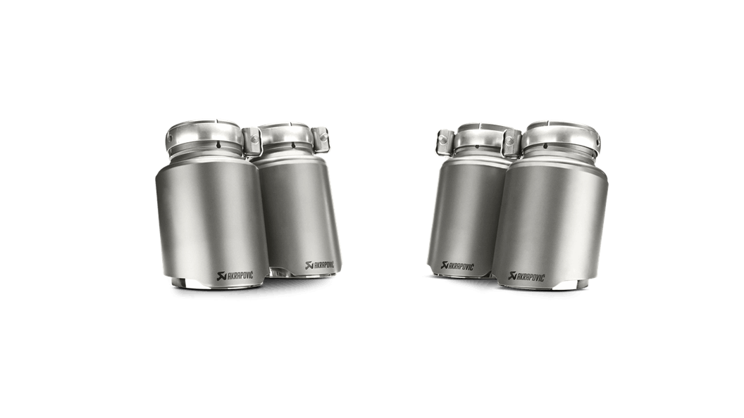 Akrapovic Tail Pipe Set - BMW F80/F82 M3/M4