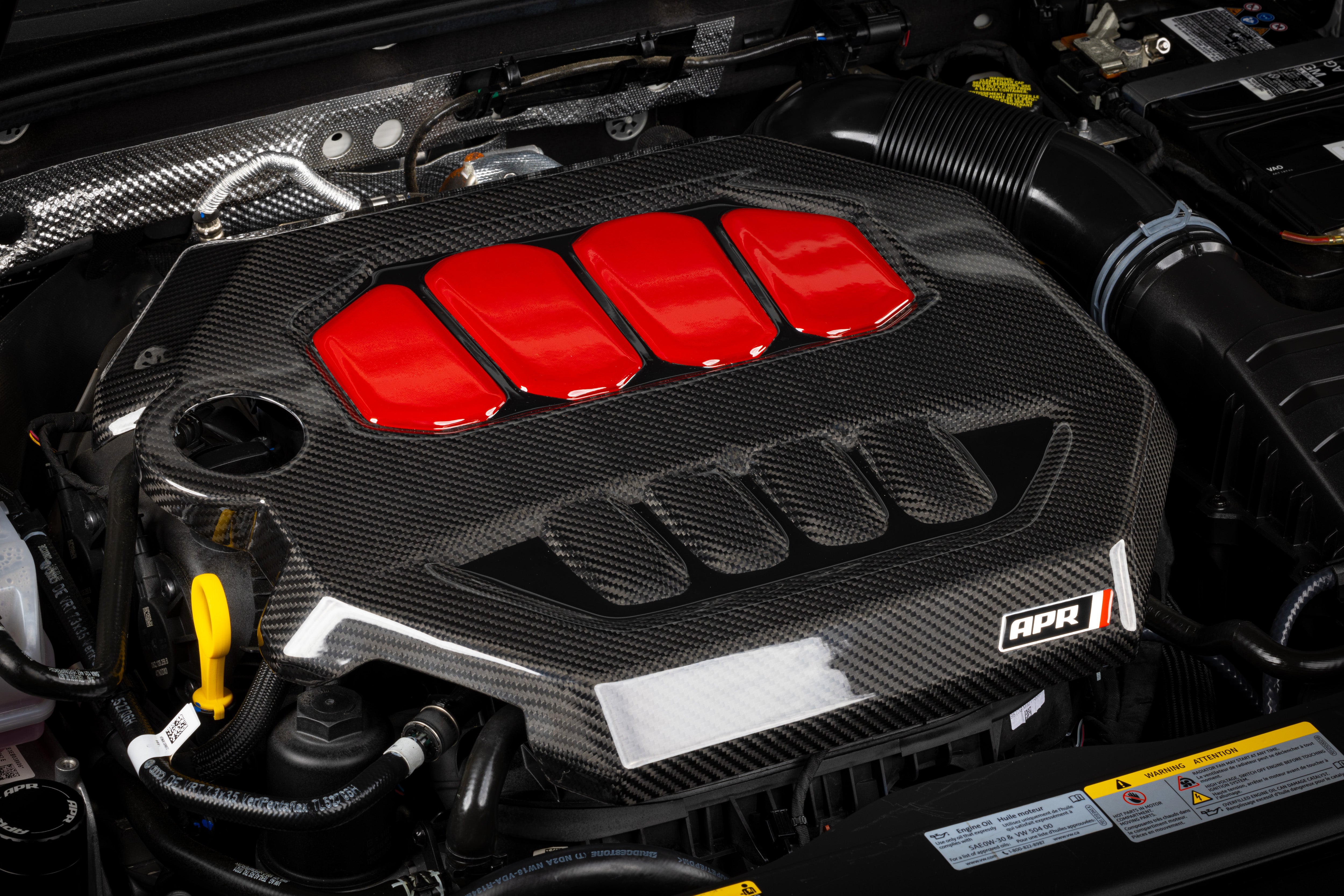 APR Carbon Fiber Engine Cover - MK8/MK8.5 GTI/Golf R - Arteon - 8Y A3/S3