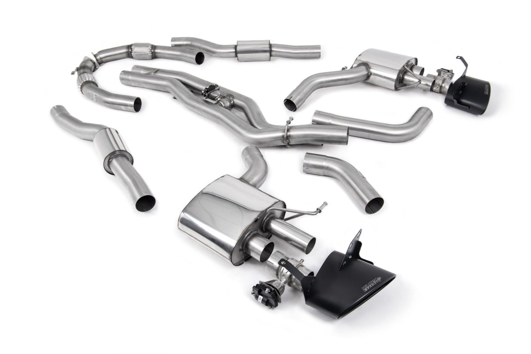 Milltek Resonated Catback Exhaust - Audi C8 RS6 4.0
