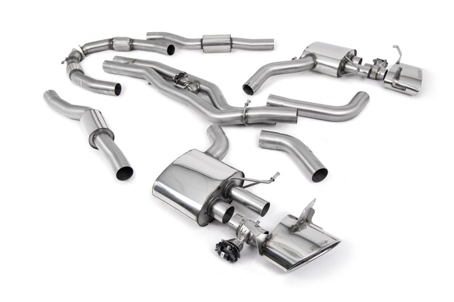 Milltek Resonated Catback Exhaust - Audi C8 RS6 4.0