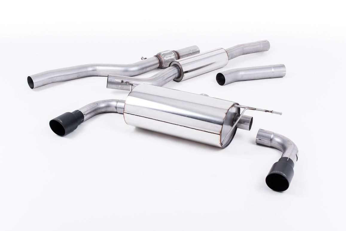 Milltek Cat-Back Exhaust - BMW F32 428i Coupe (Manual without Tow Bar) - 435i style