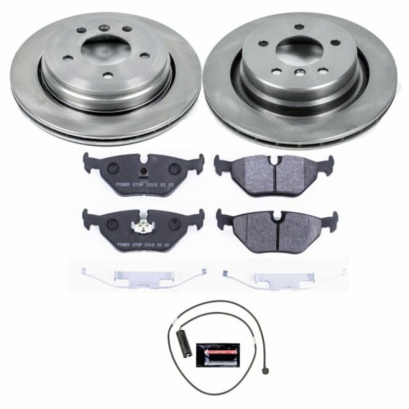 PowerStop 98-02 BMW Z3 Rear Track Day SPEC Brake Kit