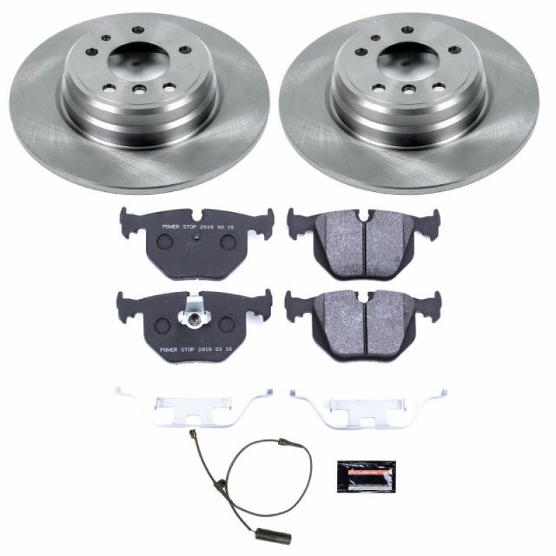 PowerStop 1995 BMW 740i Rear Track Day Brake Kit