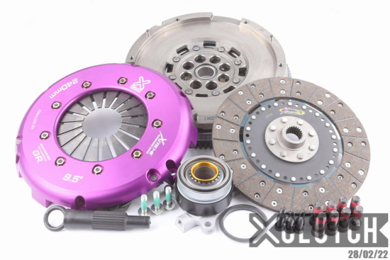 XClutch 23-24 Toyota GR Corolla Morizo Edition 1.6L Stage 1 Solid Organic Clutch Kit - Includes Flywheel