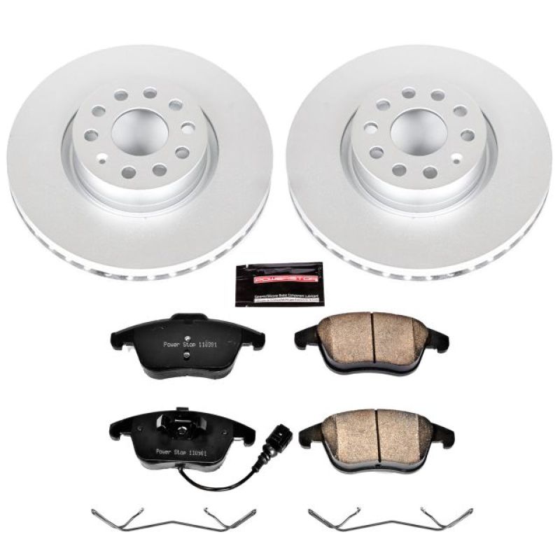 PowerStop 15-18 Audi Q3 Front Z23 Evolution Sport Coated Brake Kit