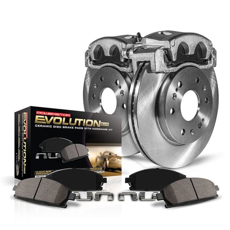 PowerStop 2016 Volvo S80 Rear Autospecialty Kit w/Calipers