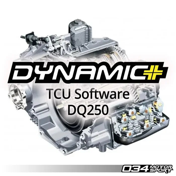 034Motorsport Dynamic+ Tuning TCU Transmission Tune - MK6 R/Jetta/Golf/GTI, MK5 Jetta/Golf/GTI, B7 Passat, B6 CC, Eos, 5C Beetle, 8P A3/RS3, 8J TT/TTS/TTRS