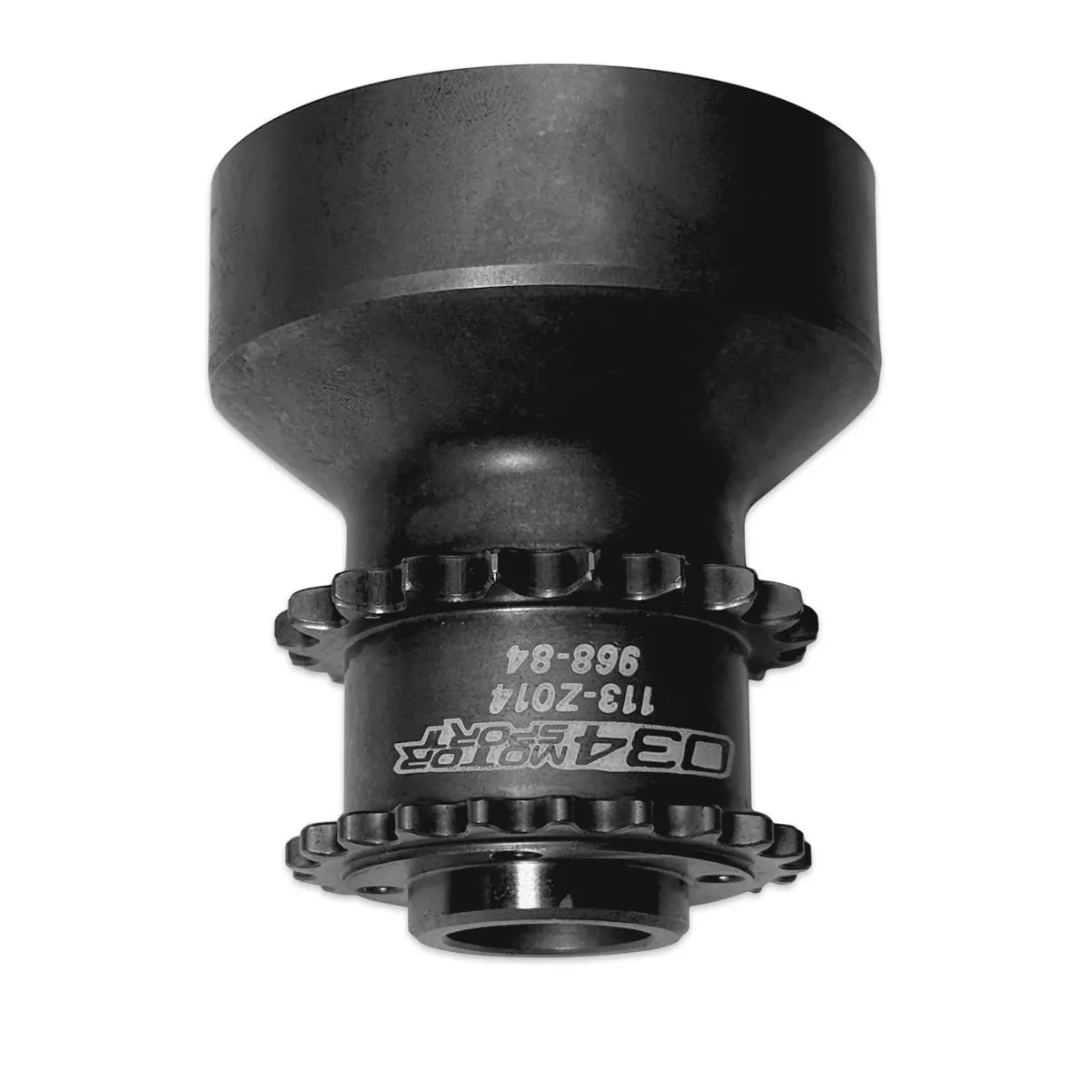 034Motorsport 1-Piece Pinned & Unpinned Crank Hub With Crank Bolt Capture Plate - BMW N55/S55