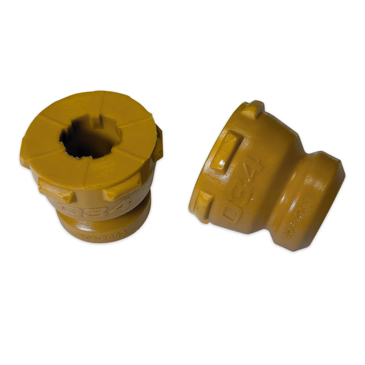 034Motorsport Density Line Bump Stops Front 53mm - 8V/8V.5/8Y A3/S3, MK5 Rabbit/R32, MK6 Golf, MK5/MK6 Jetta, MK7/MK7.5 GTI/Alltrack, B6 Passat, Beetle, Eos, MQB A1 Taos