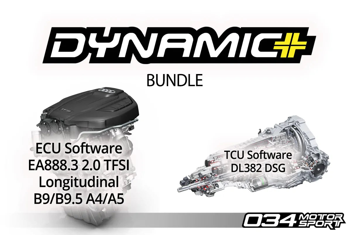 034Motorsport Dynamic+ Tuning ECU Software UPGRADE - B9/B9.5 A4/A5/Allroad 2.0 TFSI
