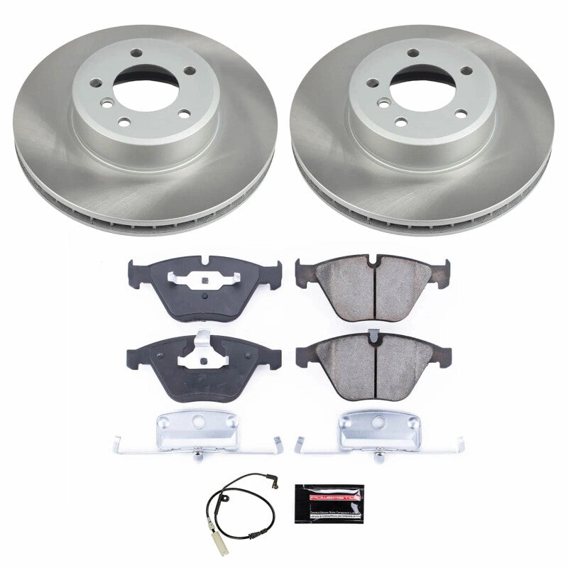 PowerStop 2008 BMW 535xi Front Semi-Coated Rotor Kit