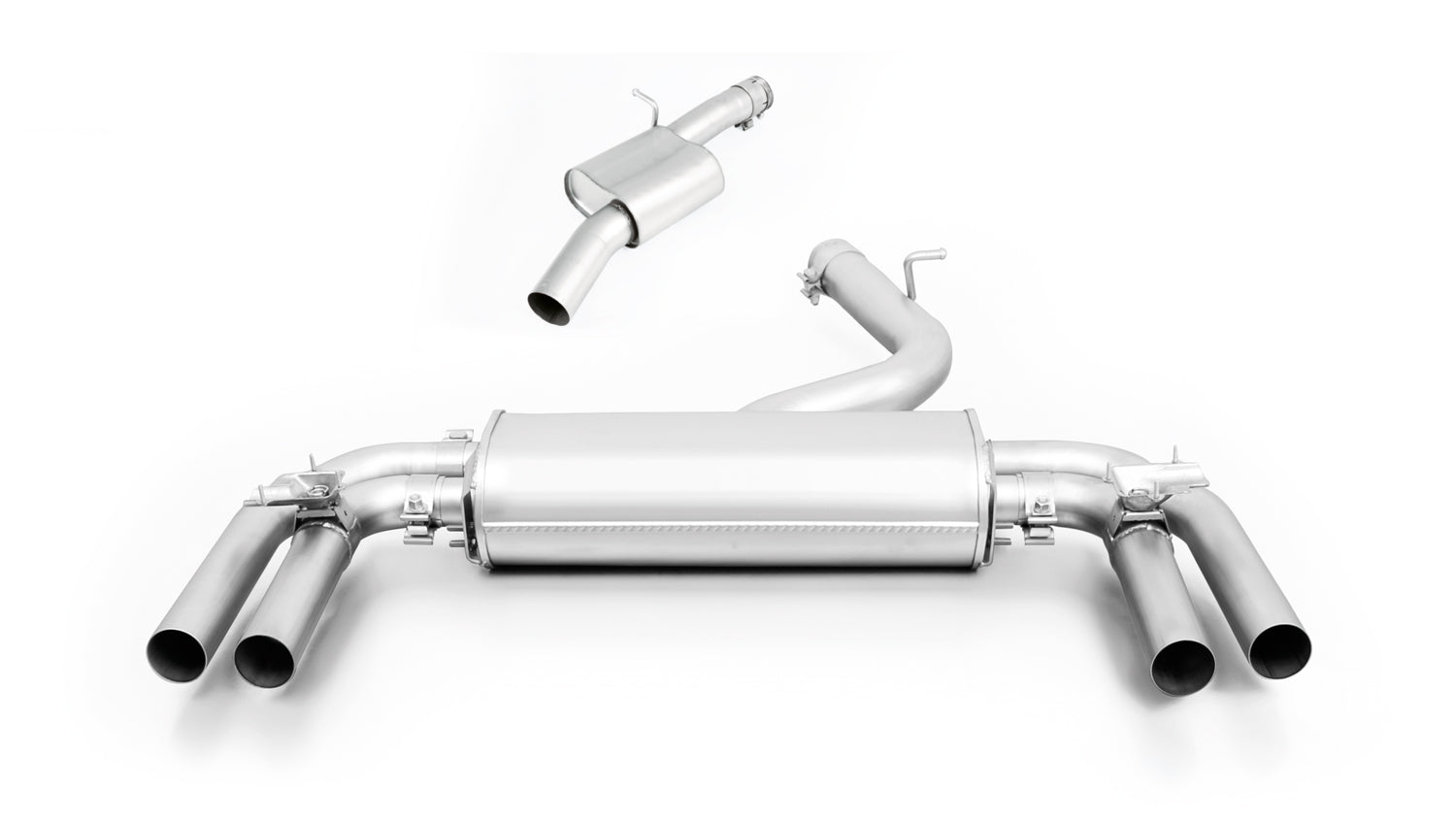 Remus Volkswagen Golf VII R 4Motion Facelift type AU 2.0L TSI 228 kW (CJXG) Axle Back