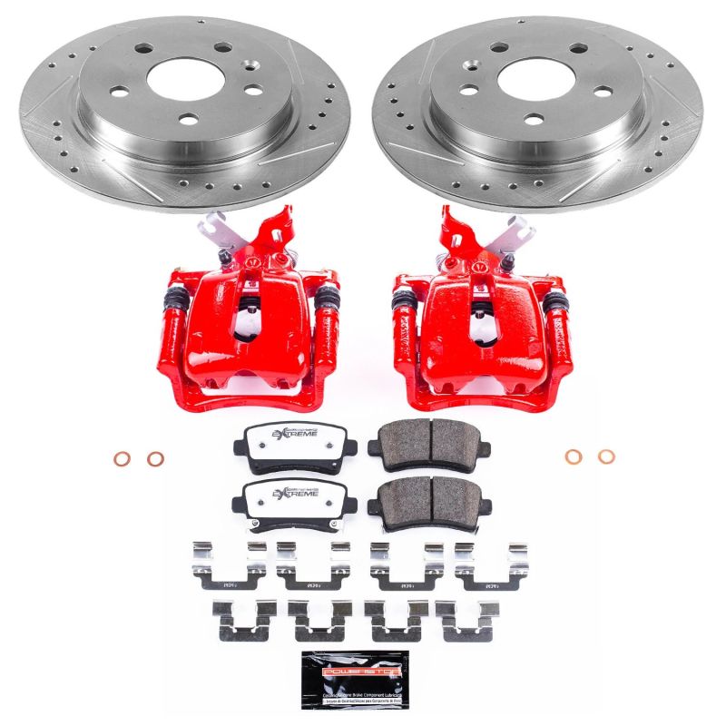 PowerStop 12-16 Buick LaCrosse Z26 Street Kit w/ Calipers - Rear