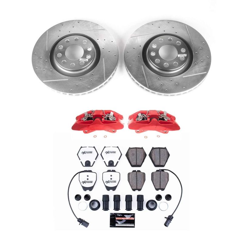 PowerStop 00-02 Audi S4 Front Z26 Street Kit w/Cals