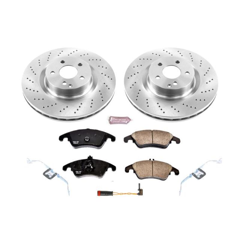 PowerStop 12-15 Mercedes-Benz C250 Front Autospecialty Brake Kit