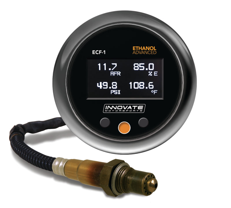 Innovate Motorsports Innovate ECF-1 (Fuel) Ethanol Advanced Complete Gauge Kit