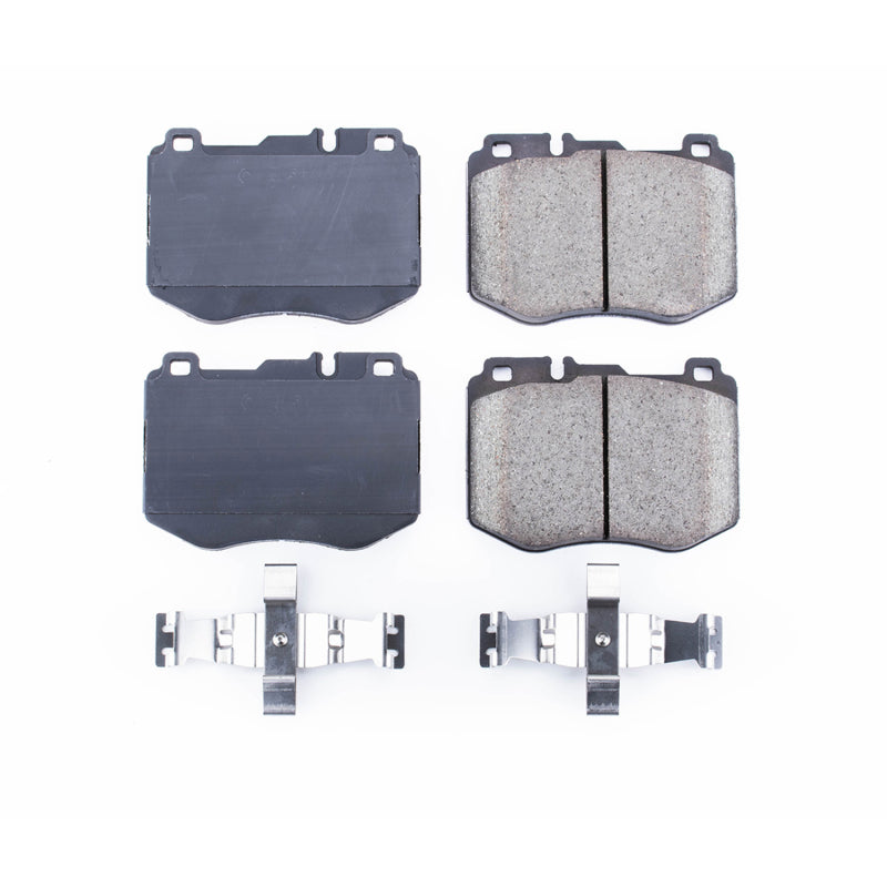 PowerStop 15-17 Mercedes-Benz C300 Front Z17 Evolution Ceramic Brake Pads w/Hardware
