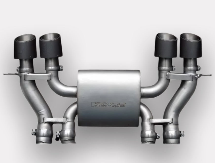Remus 2023+ BMW M2 G2M G87 Axle Back Sport Exhaust System (Connection Tube & Tail Pipe Set Req)