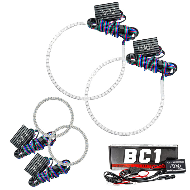Oracle Lighting Oracle Mini Cooper 05-08 Halo Kit - ColorSHIFT w/ BC1 Controller