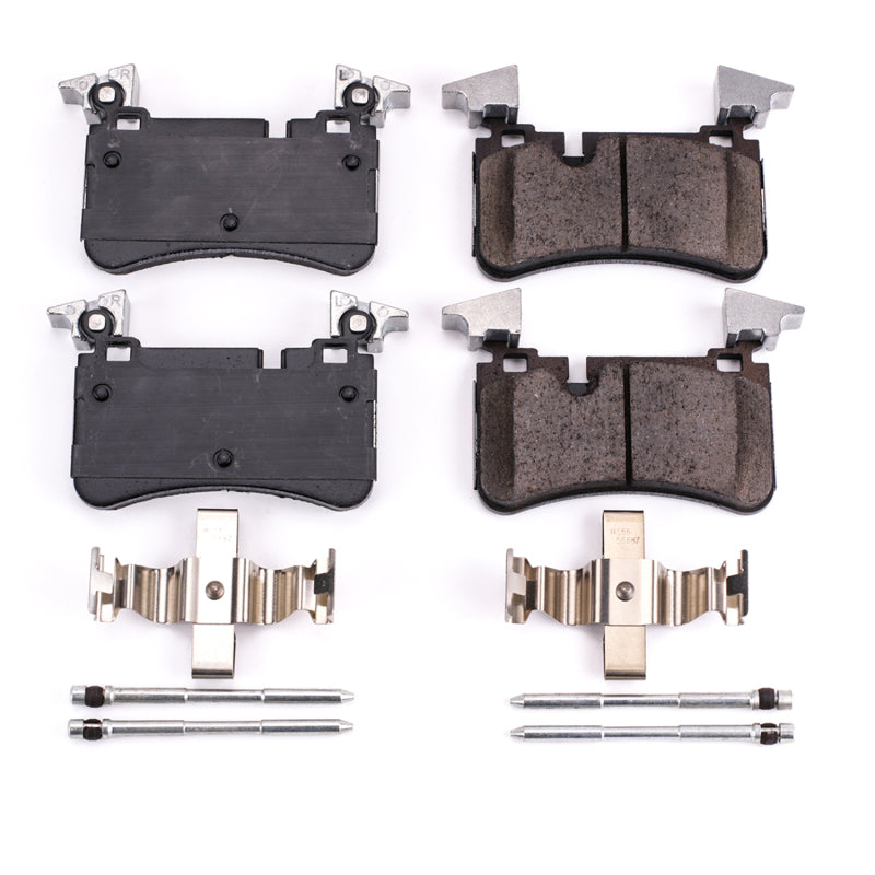 PowerStop 08-13 Mercedes-Benz C63 AMG Rear Z17 Evolution Ceramic Brake Pads w/Hardware