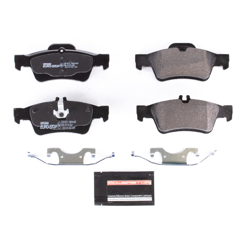 PowerStop 07-12 Mercedes-Benz SL550 Euro-Stop ECE-R90 Rear Brake Pads