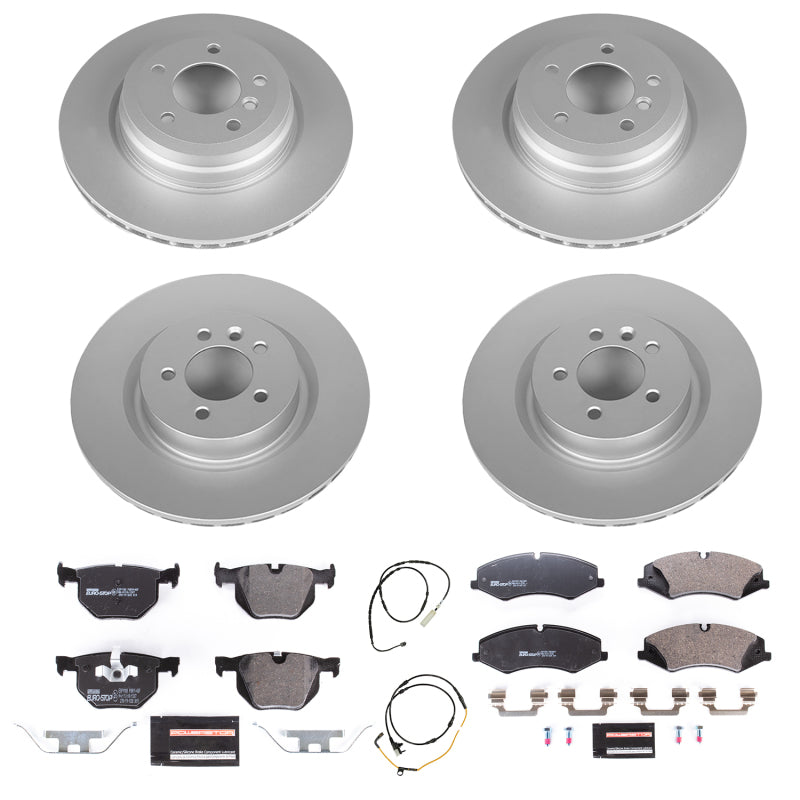PowerStop 13-15 BMW X1 Rear Euro-Stop Brake Kit