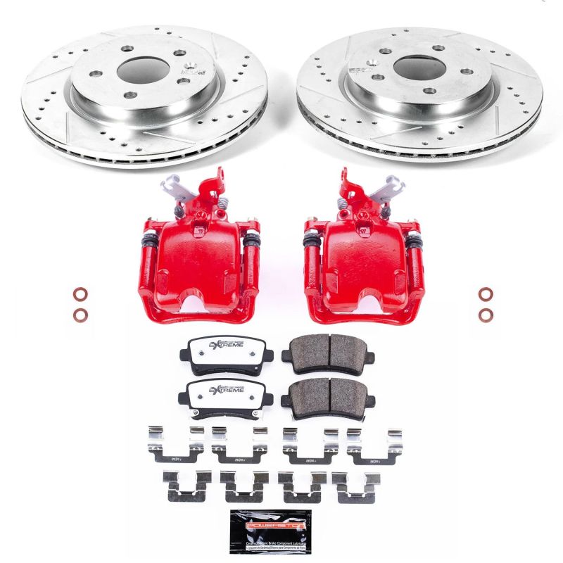 PowerStop 12-16 Buick LaCrosse Z26 Street Kit w/ Calipers - Rear