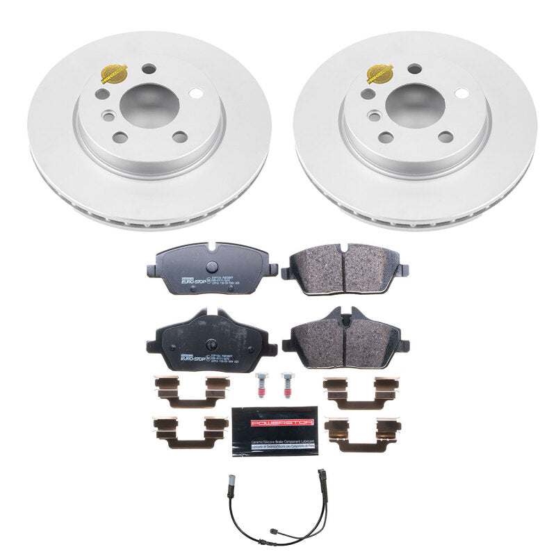 PowerStop 14-16 Mini Cooper Front Euro-Stop Brake Kit