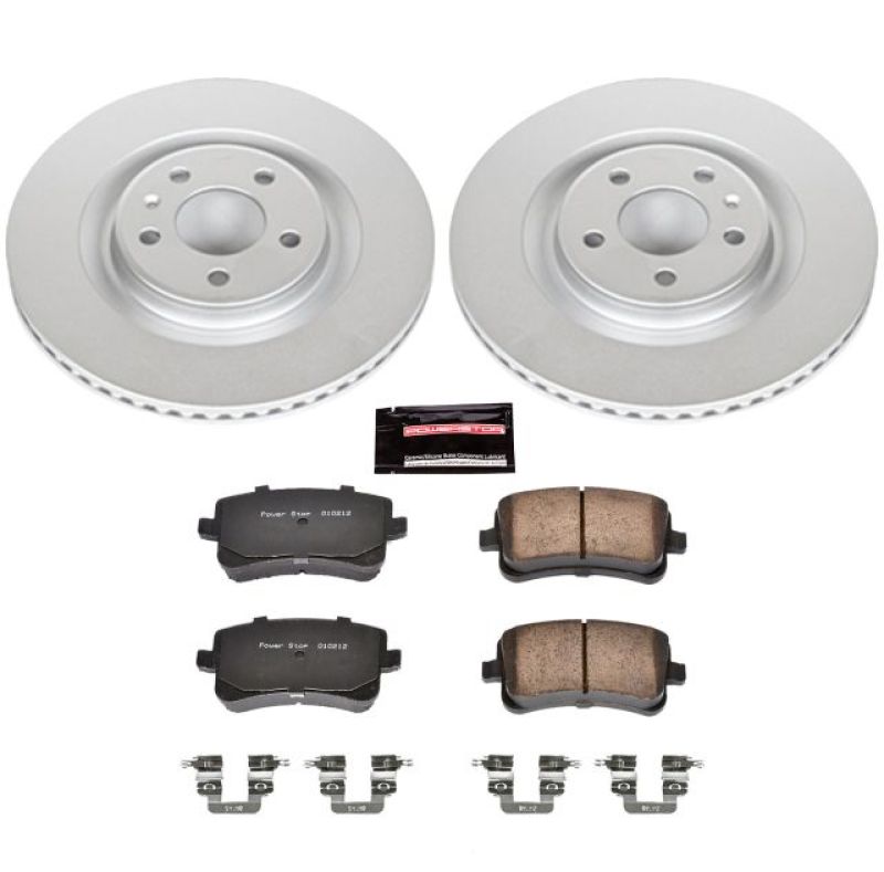 PowerStop 13-17 Audi Q5 Rear Z23 Evolution Sport Coated Brake Kit