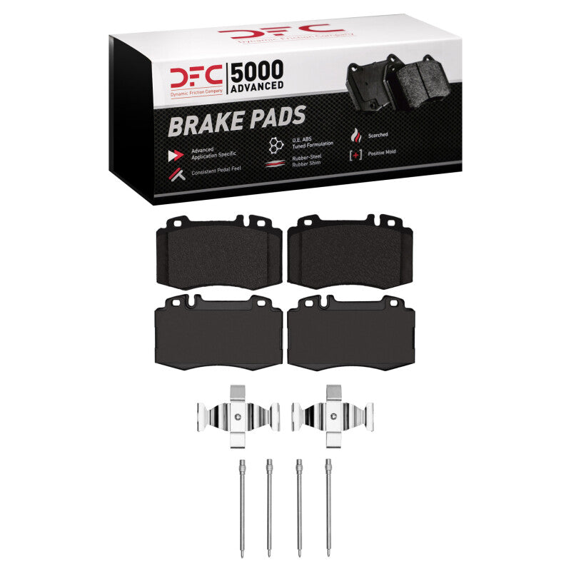 DFC 03-09 Mercedes-Benz C350 Front 5000 Advanced Ceramic Brake Pads and Hardware Kit