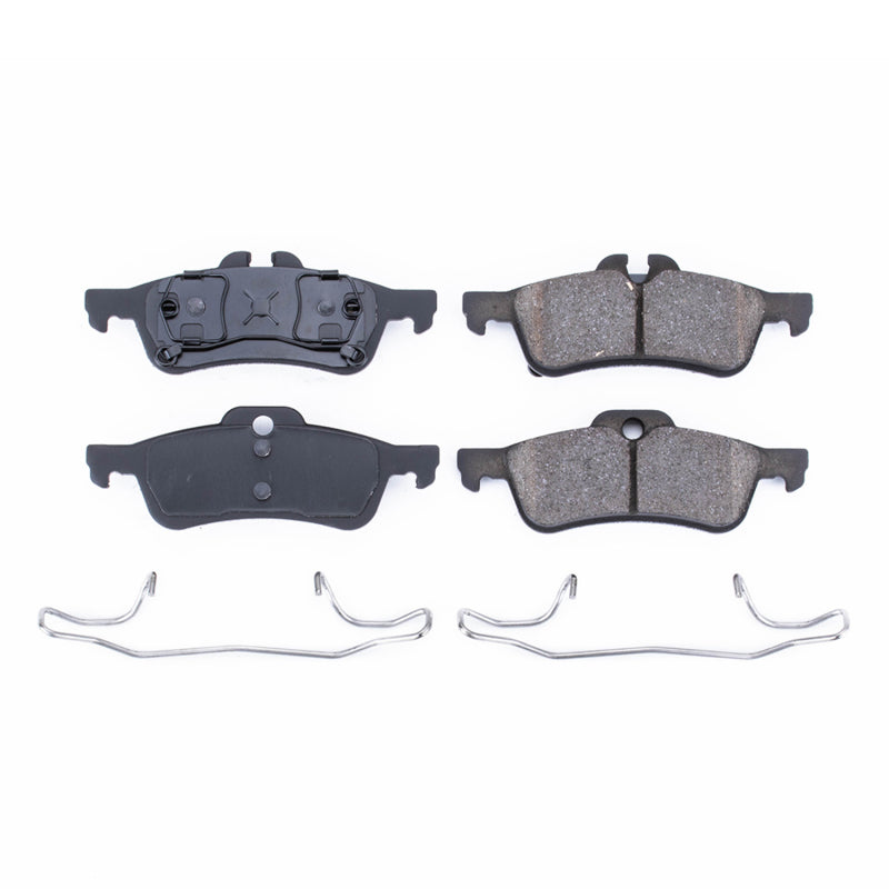 PowerStop 04-08 Mini Cooper Rear Z17 Evolution Ceramic Brake Pads w/Hardware